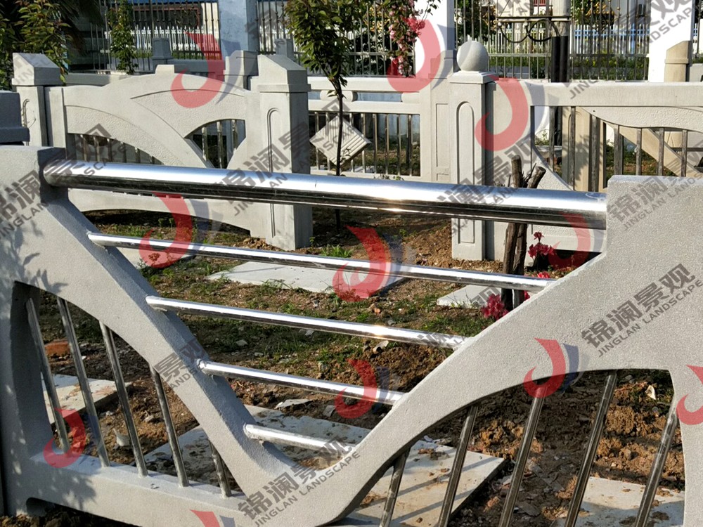 铸造石栏杆,铸造石挂板,晶铸石挂板,晶铸石栏杆,铸造石树池坐凳,泰科石树池,晶铸石,精铸石,泰科石,铸造石桥梁装饰