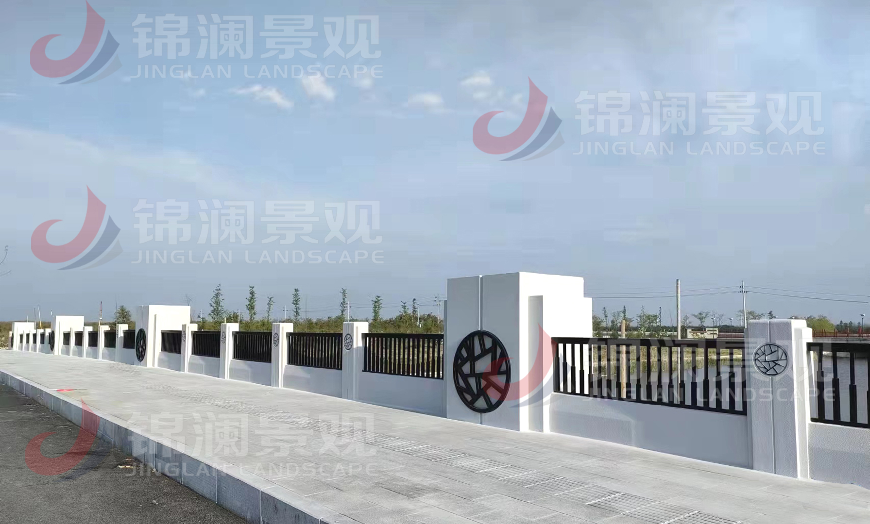 多彩GRC_UHPC装饰板_桥梁装饰