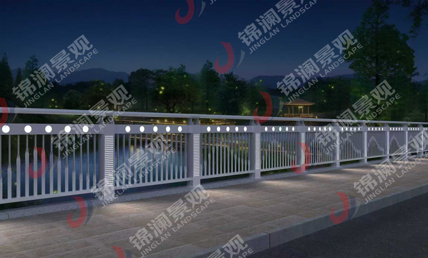 铝合金桥梁栏杆设计 生产 加工