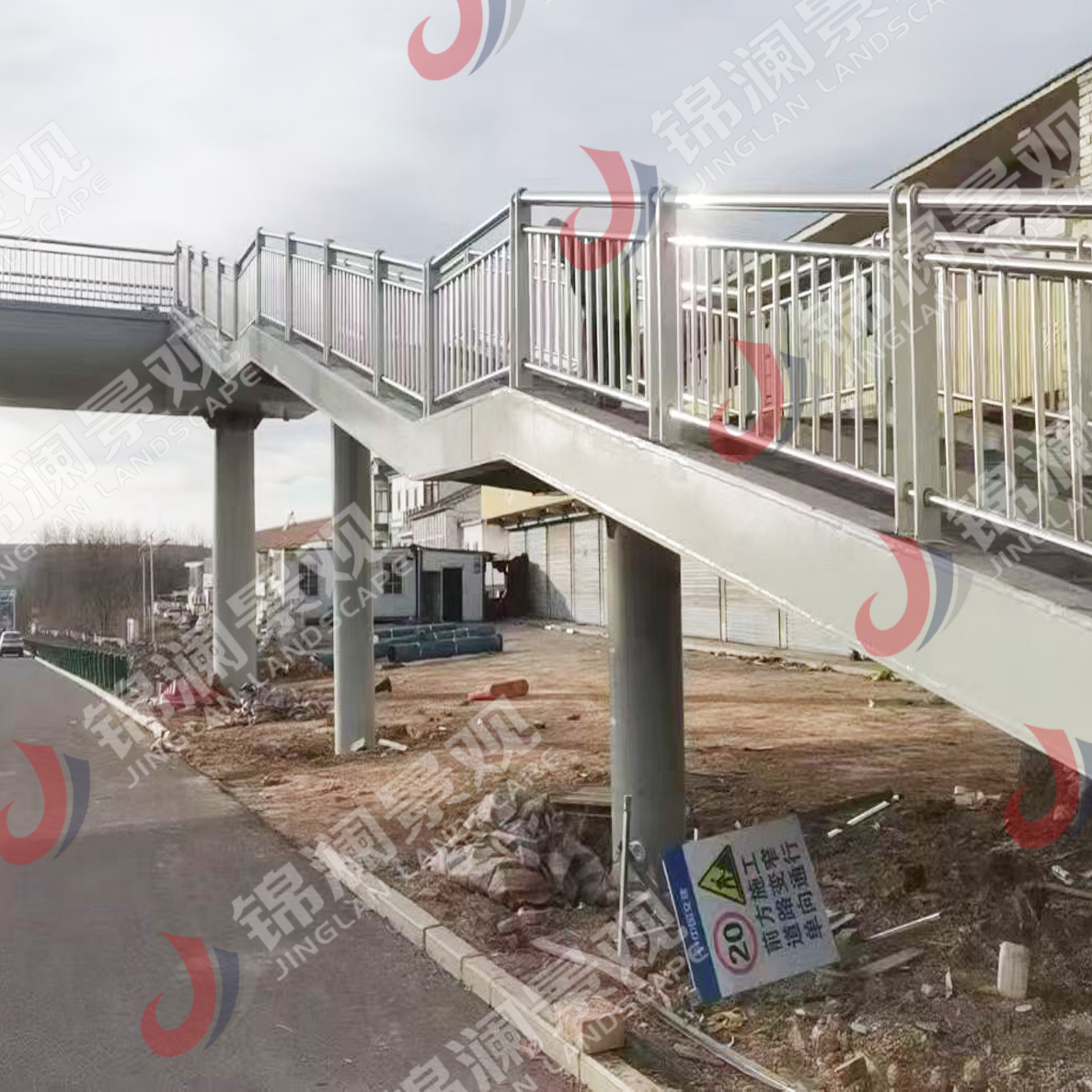 景观栏杆,桥梁装饰,铸造石,晶铸石,精铸石,铝合金栏杆,铝合金防撞护栏,UHPC装饰挂板,UHPC清水板,GRC