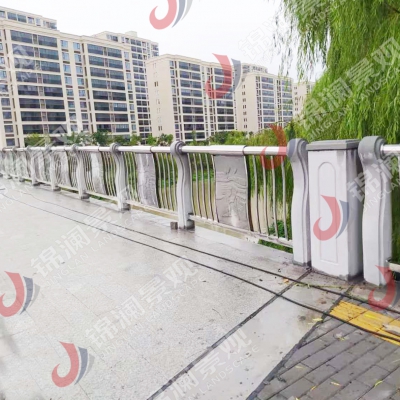 铸造石浮雕不锈钢桥梁栏杆