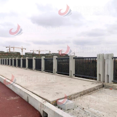 铸造石铁艺复合栏杆