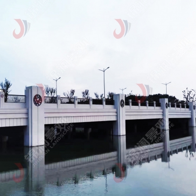 江苏南通铸造石栏杆 桥梁精铸石挂板