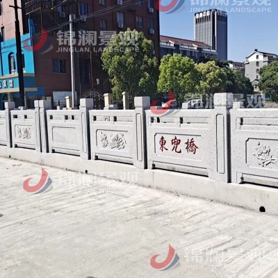 湖州铸造石桥梁栏杆改造工程