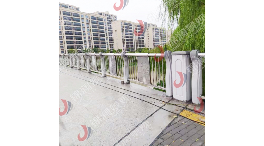 铸造石浮雕不锈钢桥梁栏杆