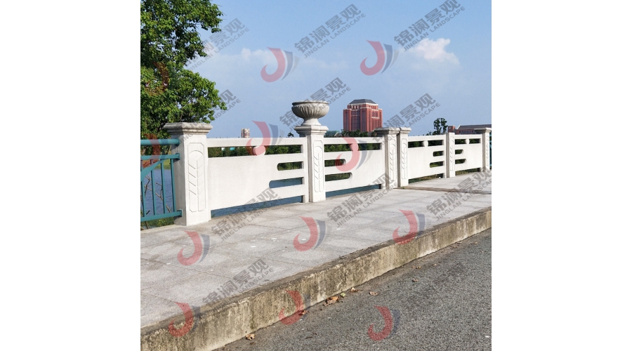 铸造石复合式栏杆