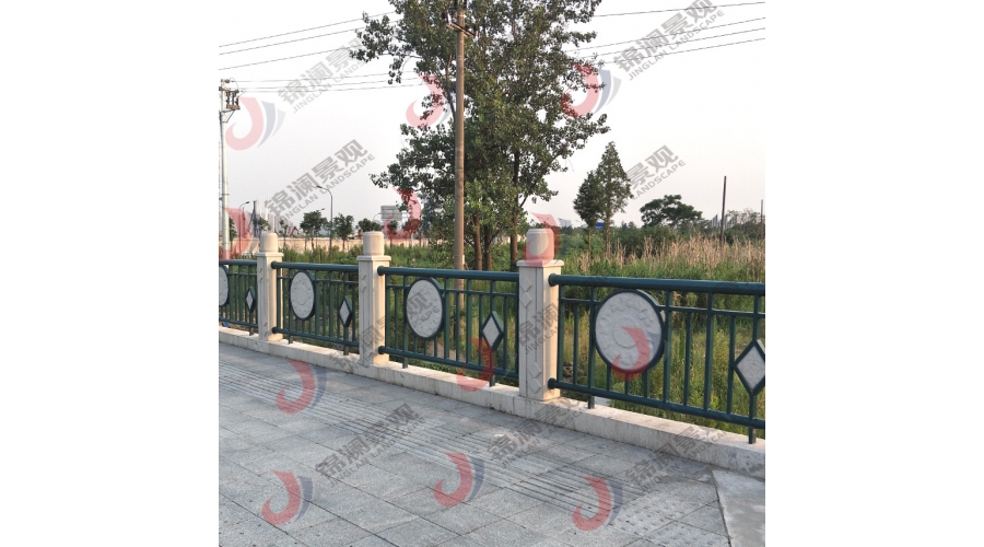 铸造石金属复合栏杆-安徽景观栏杆