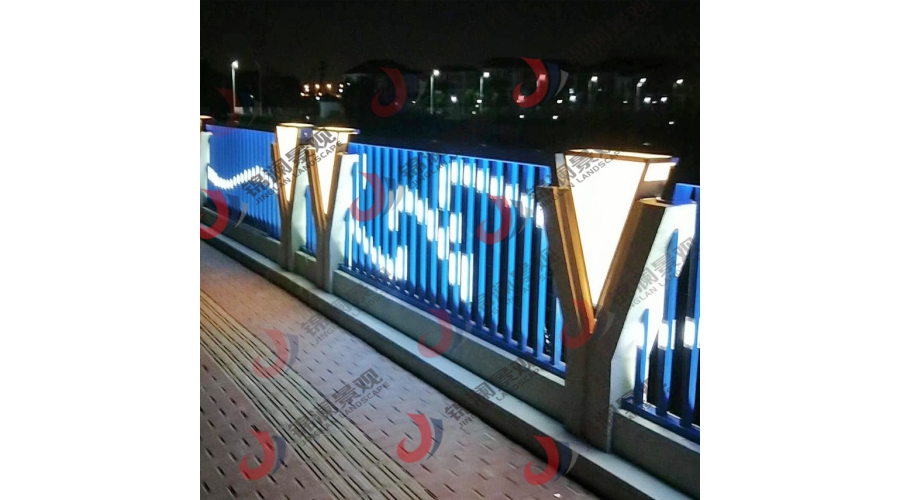 桥梁栏杆景观亮化