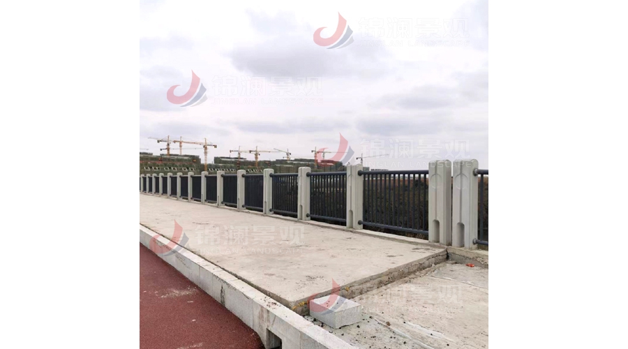 铸造石铁艺复合栏杆