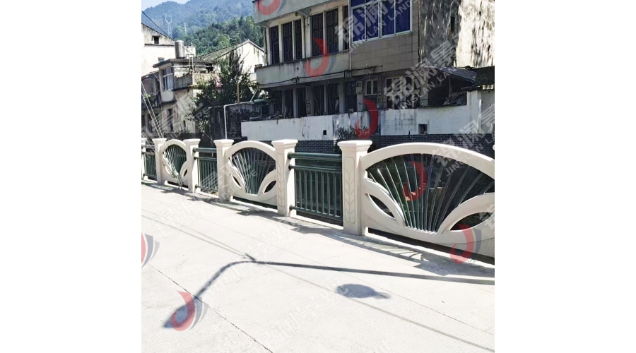 浙江新农村河道铸造石艺术栏杆