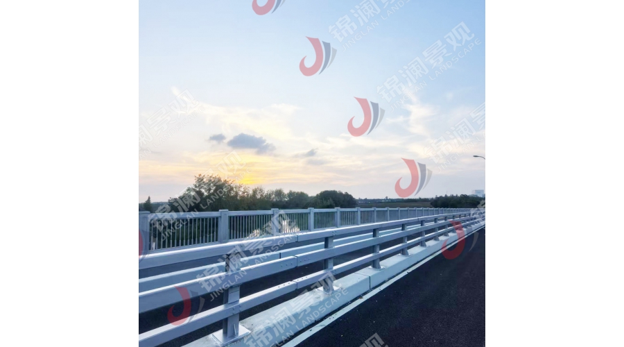 桥梁金属防撞护栏景观栏杆